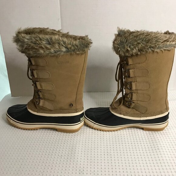 NORTHSIDE BOOTS WOMEN SUEDE WATERPROOF SIZE 9 - Picture 6 of 8